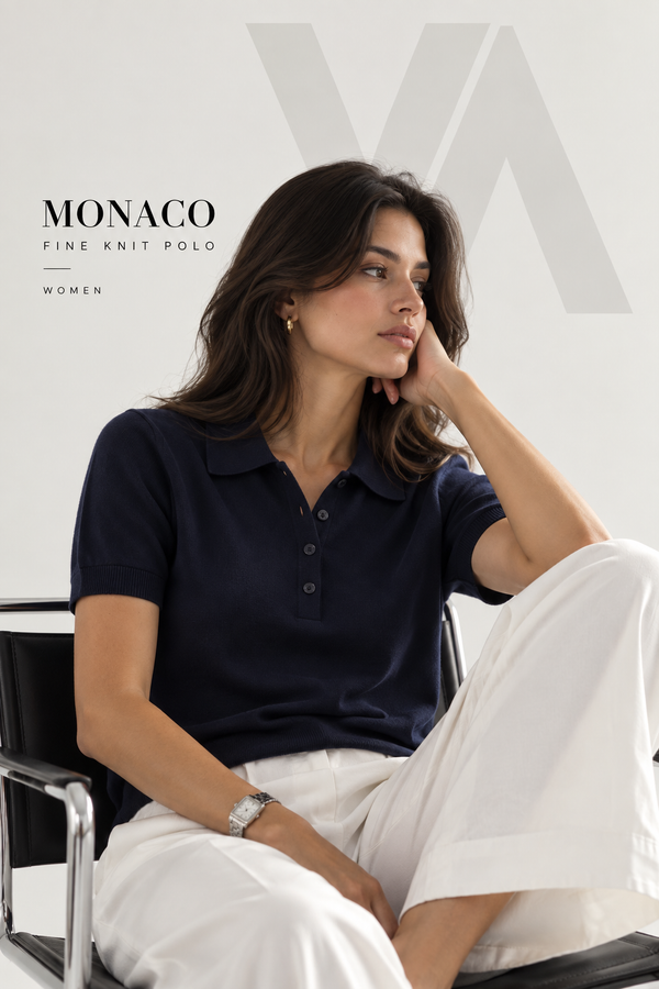 Monaco Fine-Knit Polo