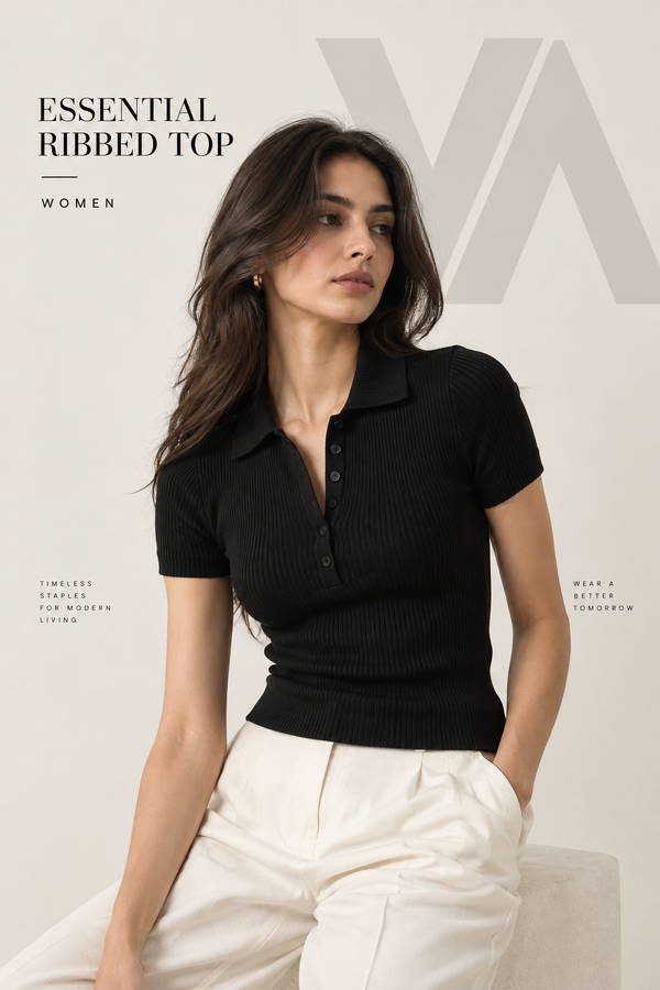 Essential Ribbed Top