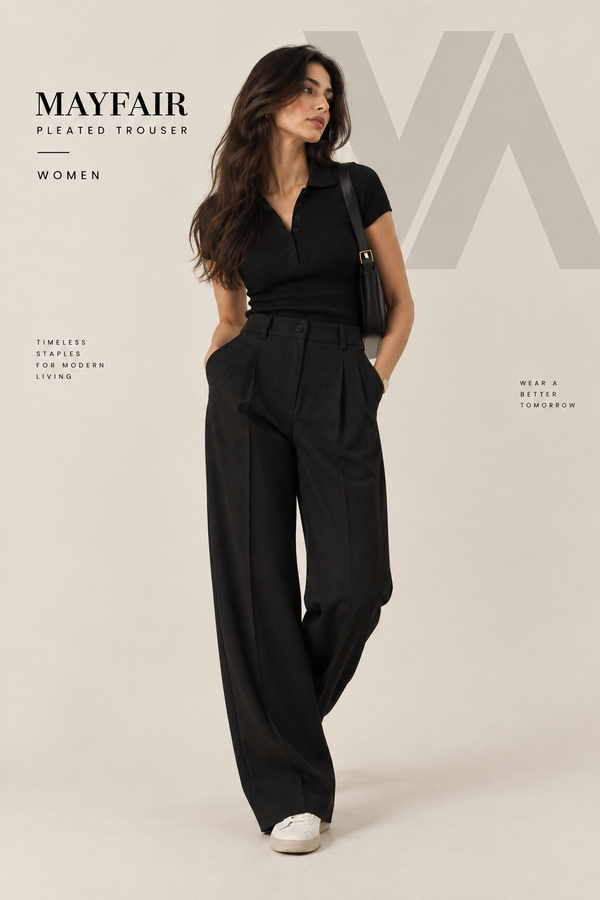 Mayfair Pleated Trouser