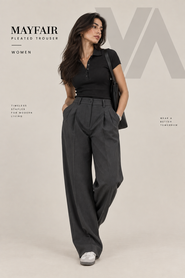 Mayfair Pleated Trouser