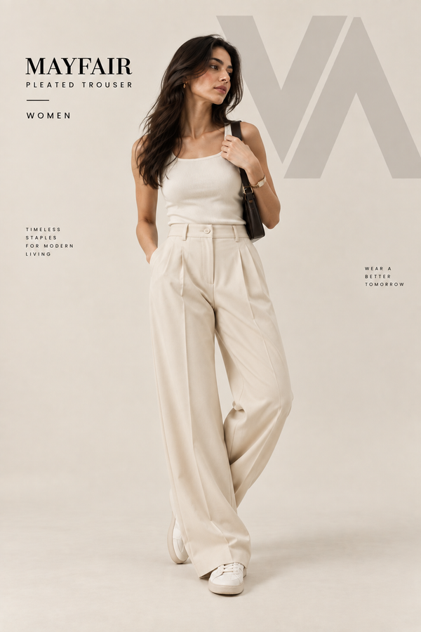 Mayfair Pleated Trouser